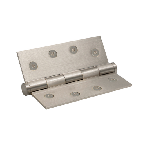 Windsor 5902 Hinge Brass Fixed Pin Flat Tip 100mm x 75mm