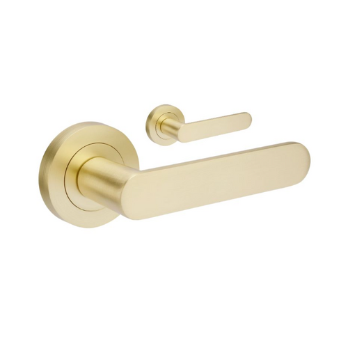 Zanda 10090.SB Duke Lever Set Satin Brass