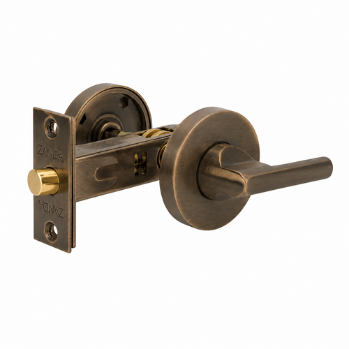Zanda 10421.EB Disabled Compliant Privacy Turn & Release, Includes 60mm Bolt Ember Bronze