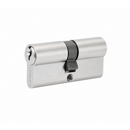 Zanda 1121.SC Euro Double Cylinder, 60mm Length Satin Chrome
