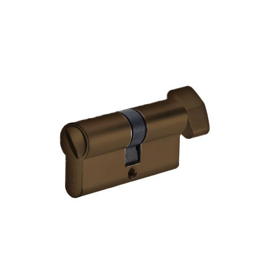 Zanda 1128.EB Euro Privacy Turn & Release, 65mm Length Ember Bronze