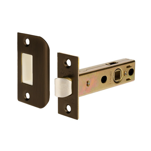 Zanda 1131.EB Tubular Latch, 60mm Backset Ember Bronze