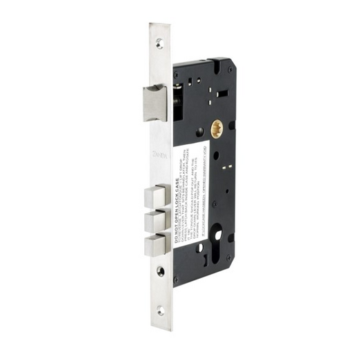 Zanda 1143.SS Mortice Lock, Euro Profile - 60mm Backset, 86mm Case Size Stainless Steel
