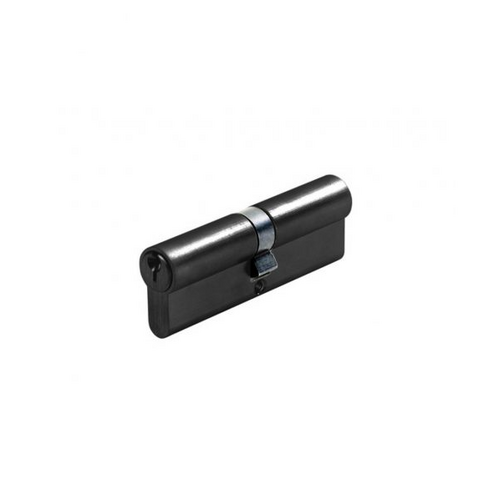 Zanda 1147.KA.BLK Euro Double Cylinder, 70mm Length - Keyed Alike Matt Black