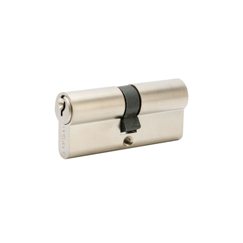 Zanda 1147.KA.BN Euro Double Cylinder, 70mm Length - Keyed Alike Brushed Nickel