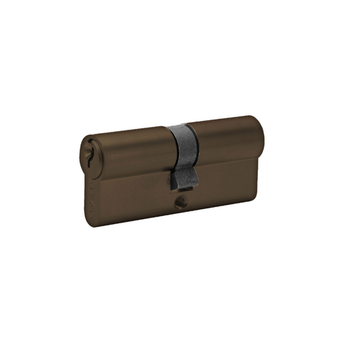 Zanda 1147.KA.EB Euro Double Cylinder, 70mm Length (Keyed Alike) Ember Bronze