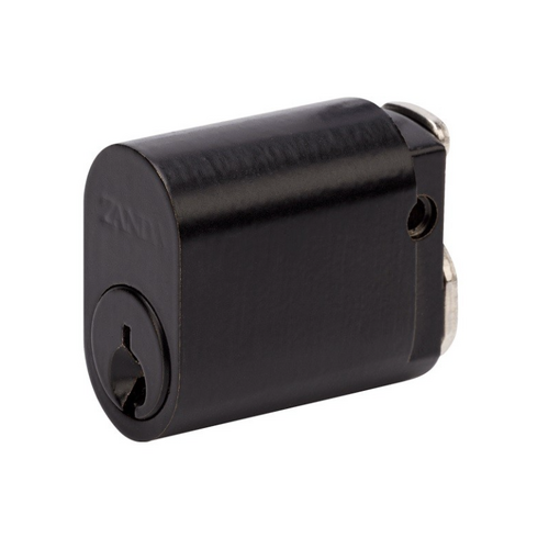 Zanda 1160.BLK Oval Cylinder 6 Pin Matt Black