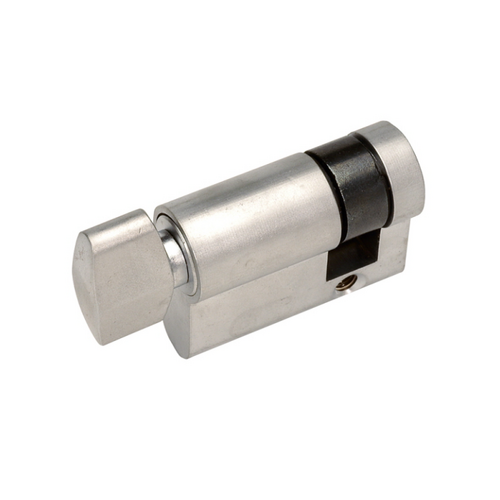 Zanda 1200.BN Euro Half Cylinder, 35mm Length - Snib Brushed Nickel