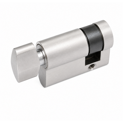 Zanda 1200.SC Euro Half Cylinder, 35mm Length - Snib Satin Chrome