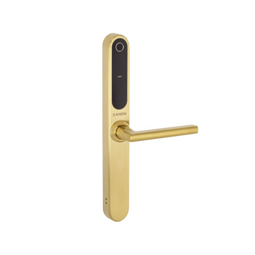 Zanda 1325.SB Stealth Electronic Longplate With 35mm Backset Mortice Lock Satin Brass