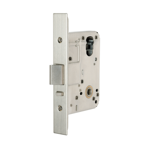 Zanda 1450.SS Commercial Mortice Lock Fire Rated Includes Strike and Face Plate Kit Stainless Steel