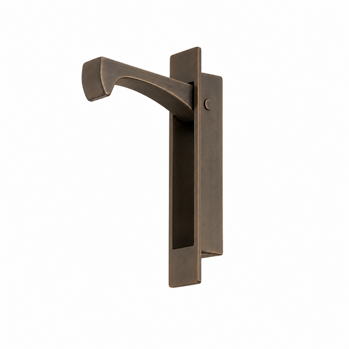 Zanda 5288.EB Sliding Door Edge Pull - 90 x 18mm - Concealed Fixing Ember Bronze