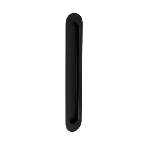 Zanda 5314.BLK Duke Flush Pull 250mm x 40mm Concealed Fix Matt Black