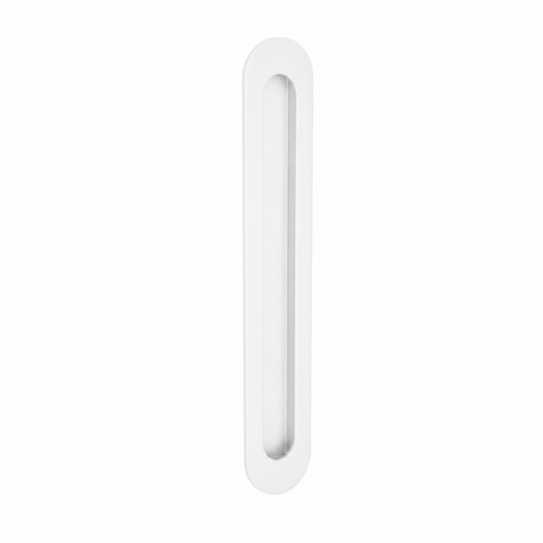 Zanda 5314.WHT Duke Flush Pull 250mm x 40mm Concealed Fix Matt White