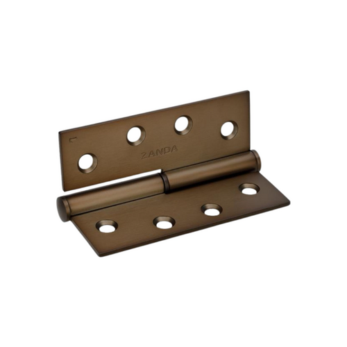 Zanda 5929.EB Lift Off Hinge, 100 x 75 x 2.5Mm - LH Ember Bronze