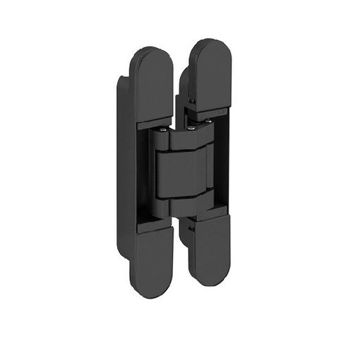 Zanda 5970.BLK Adjustable Concealed Hinge, 150 Degrees - 60KG Rating Matt Black