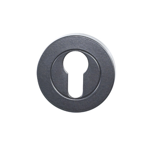 Zanda 7020.2.BLK Euro Escutcheon (Pair) Matt Black