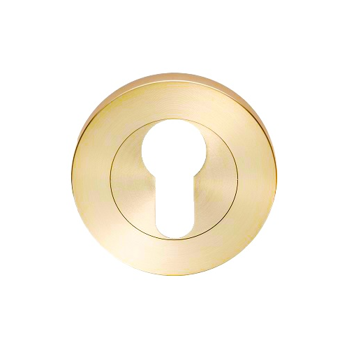 Zanda 7020.2.SB Euro Escutcheon (Pair) Satin Brass