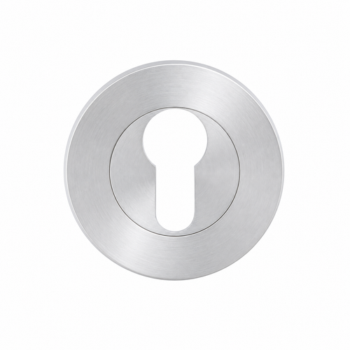 Zanda 7020.2.SC Euro Escutcheon (Pair) Satin Chrome