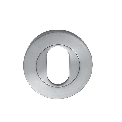 Zanda 7020.O.SS Round Oval Escutcheon Stainless Steel