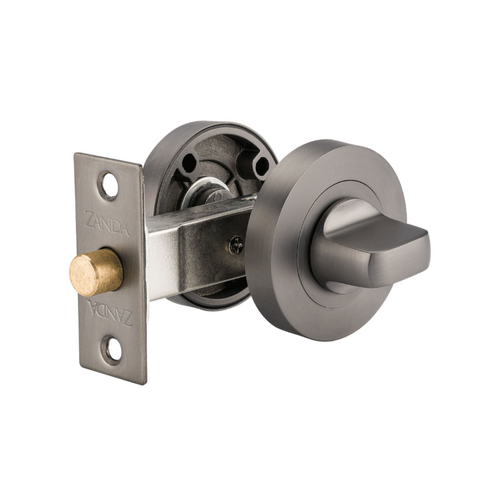 Zanda 7032.GN Privacy Kit, Includes Bolt (60mm Backset) Graphite Nickel