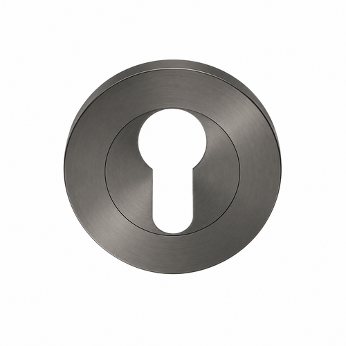 Zanda 9349.GN Zurich Euro Escutcheon Graphite Nickel