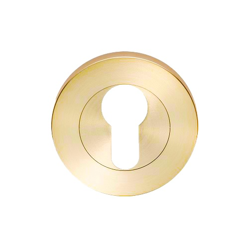 Zanda 9349.SB Zurich Euro Escutcheon Satin Brass