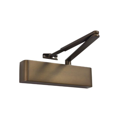 Zanda TS.9205.SRFB.WB Combined Unit With Flat Bar Armset, Semi-Radius Cover & Parallel Arm Bracket Ember Bronze